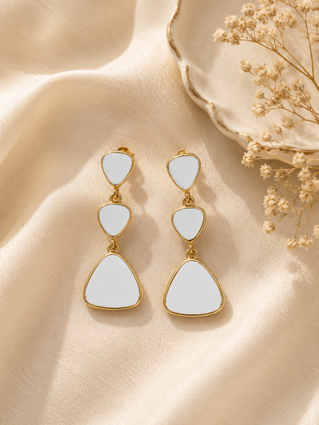 Nyra Triad Stone Drops