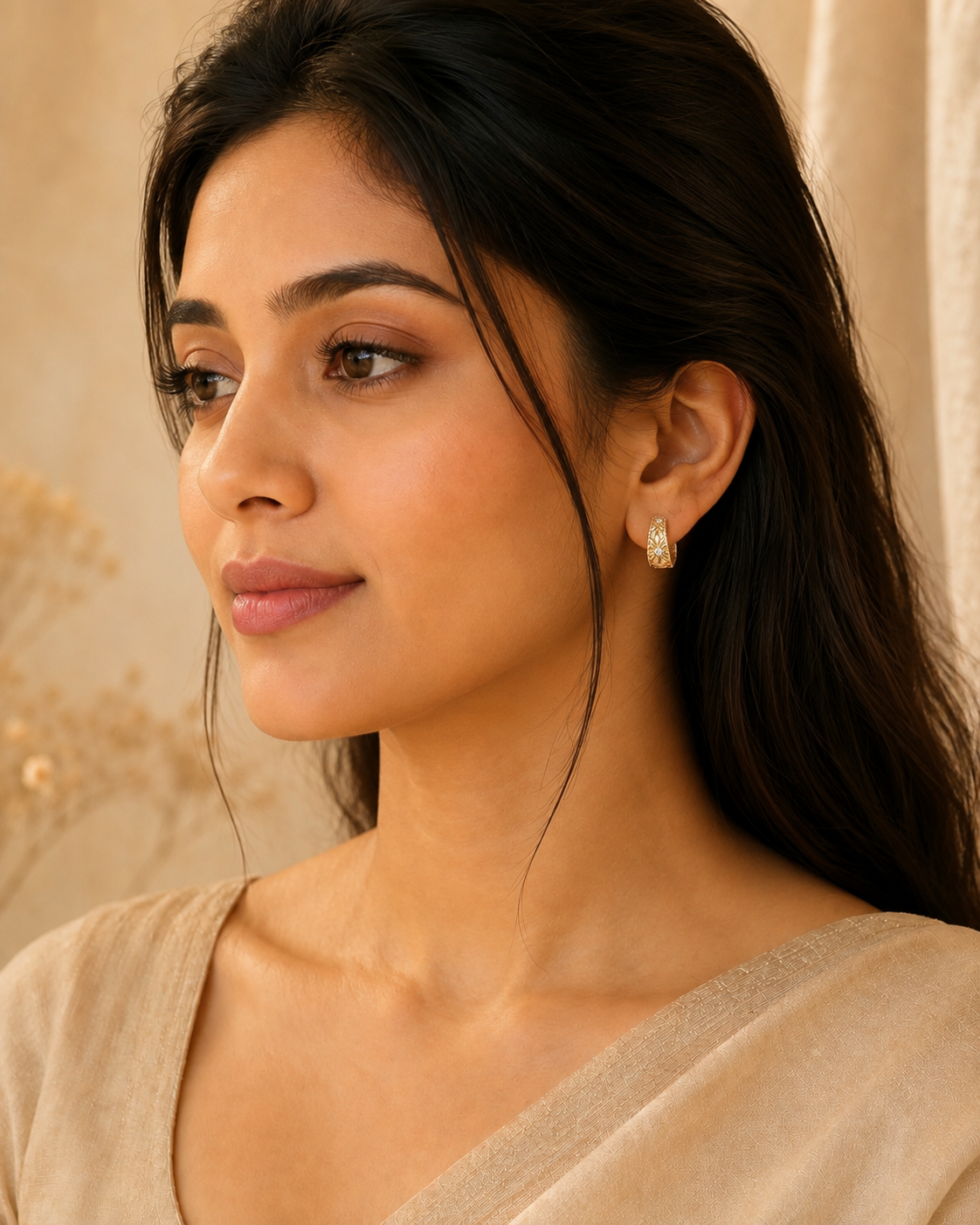 Lira Rope Twist Hoops